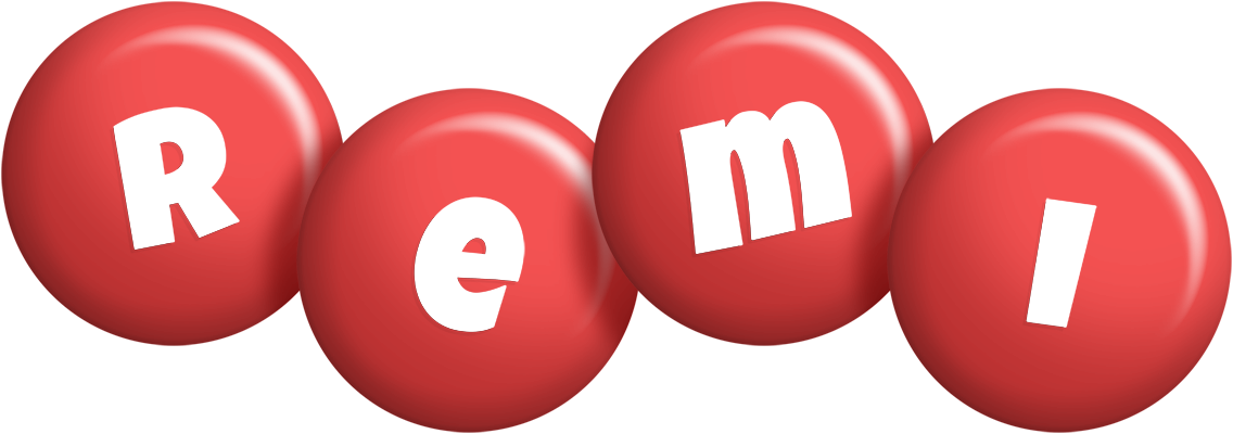 Remi candy-red logo