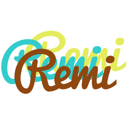 Remi cupcake logo