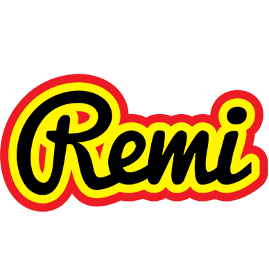 Remi flaming logo