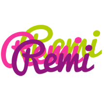 Remi flowers logo