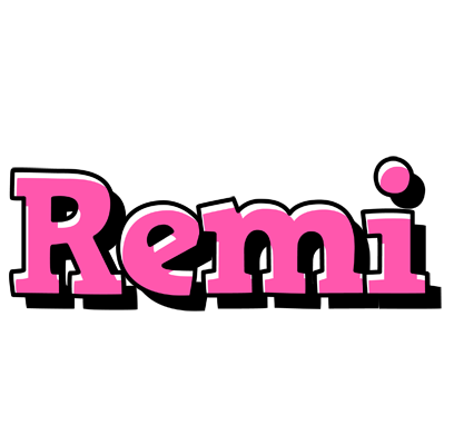 Remi girlish logo