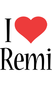 Remi i-love logo