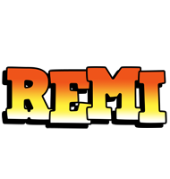 Remi sunset logo