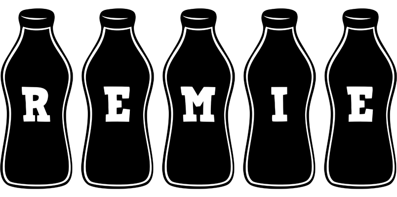 Remie bottle logo
