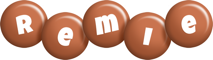 Remie candy-brown logo