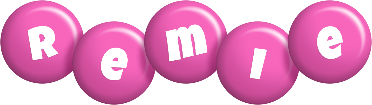 Remie candy-pink logo