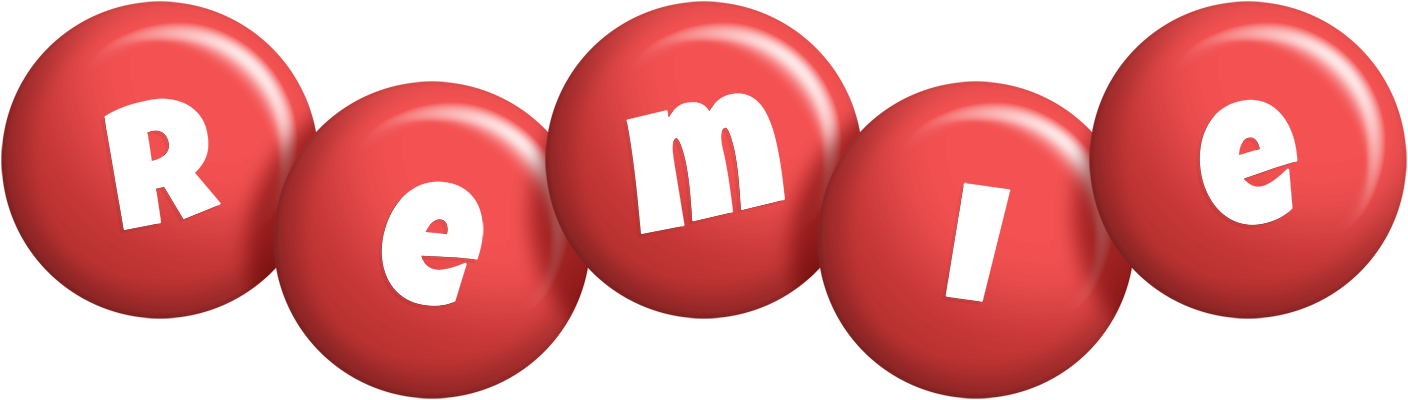 Remie candy-red logo