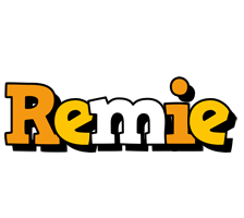 Remie cartoon logo