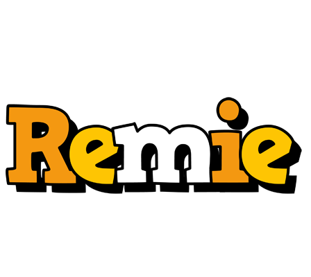 Remie cartoon logo