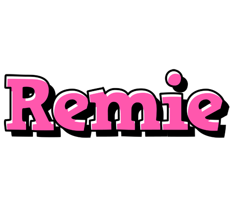 Remie girlish logo