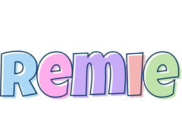 Remie pastel logo