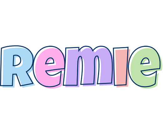 Remie pastel logo