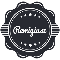 Remigiusz badge logo