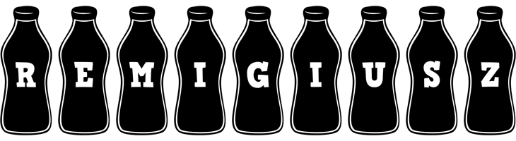 Remigiusz bottle logo