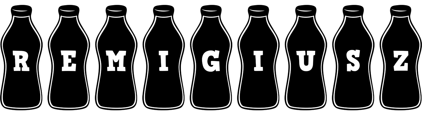 Remigiusz bottle logo