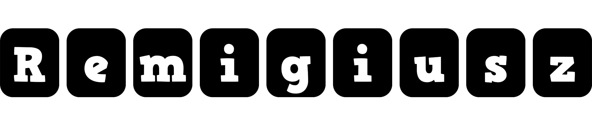 Remigiusz box logo