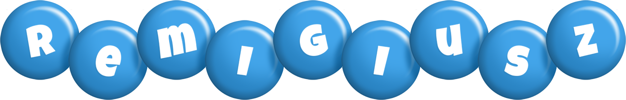 Remigiusz candy-blue logo