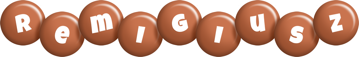 Remigiusz candy-brown logo