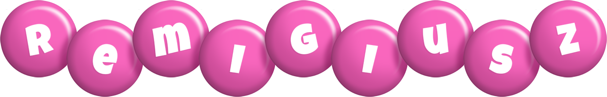 Remigiusz candy-pink logo