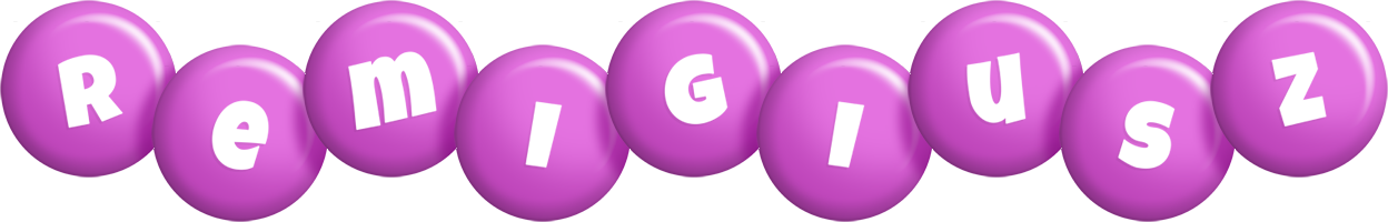 Remigiusz candy-purple logo