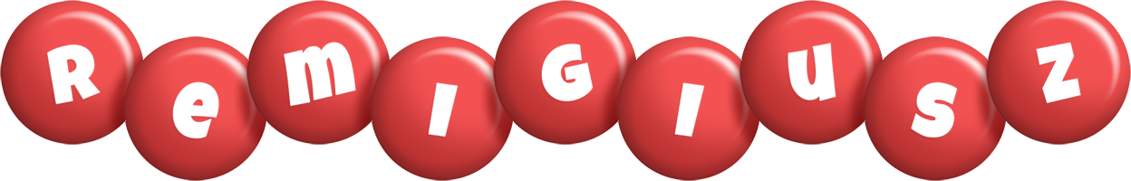 Remigiusz candy-red logo