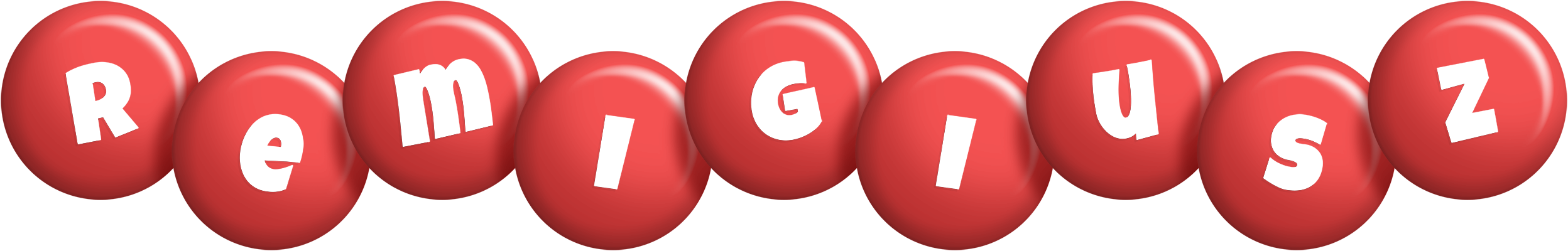 Remigiusz candy-red logo