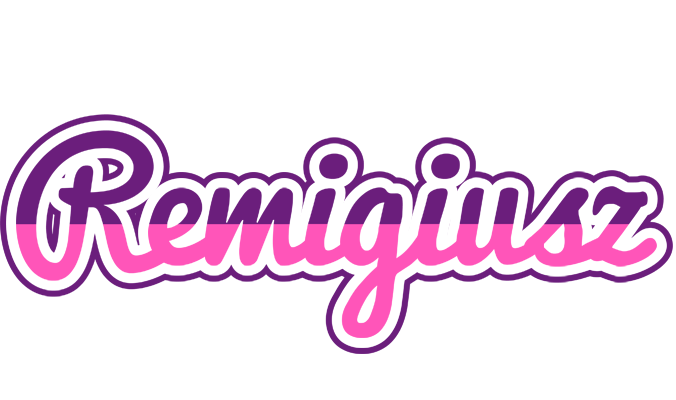 Remigiusz cheerful logo