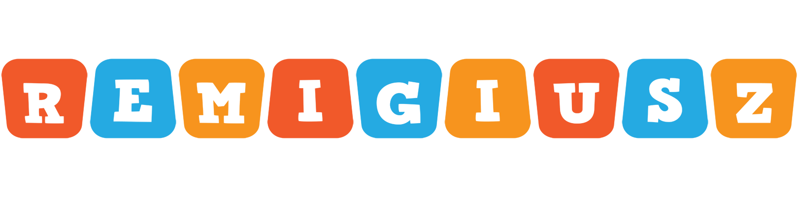 Remigiusz comics logo
