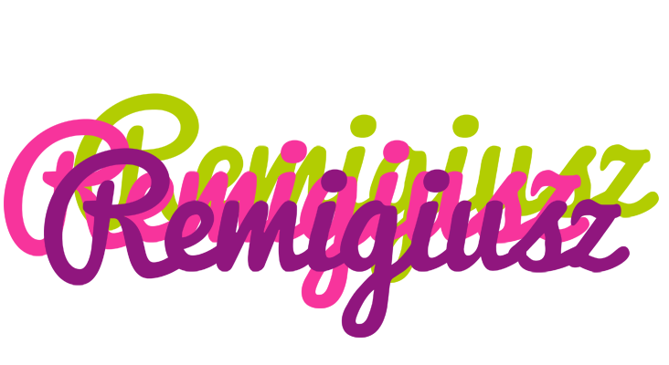 Remigiusz flowers logo