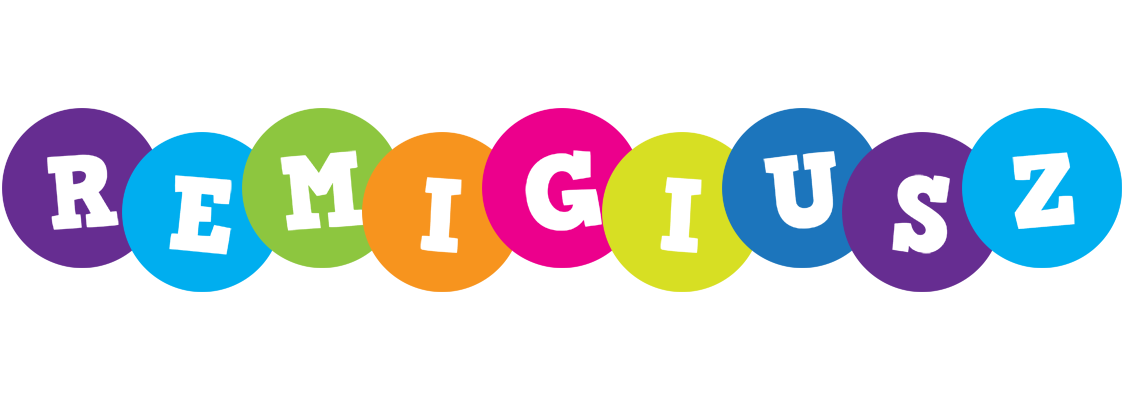 Remigiusz happy logo