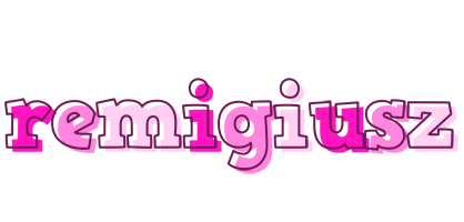 Remigiusz hello logo