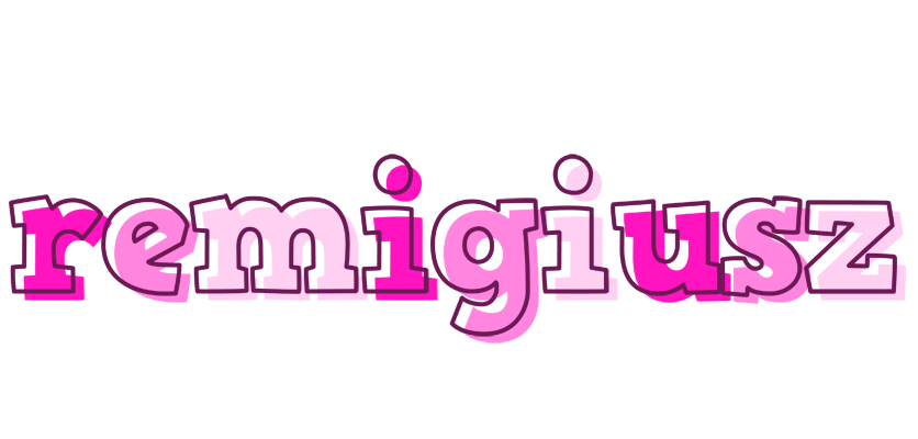 Remigiusz hello logo