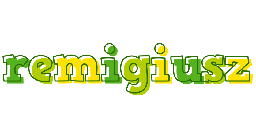 Remigiusz juice logo