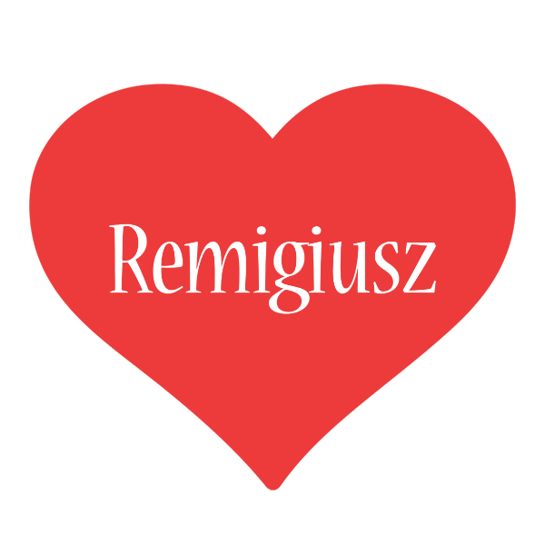 Remigiusz love logo