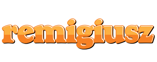 Remigiusz orange logo