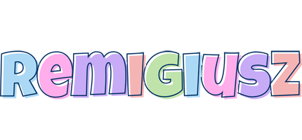 Remigiusz pastel logo