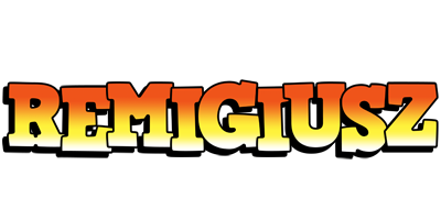 Remigiusz sunset logo