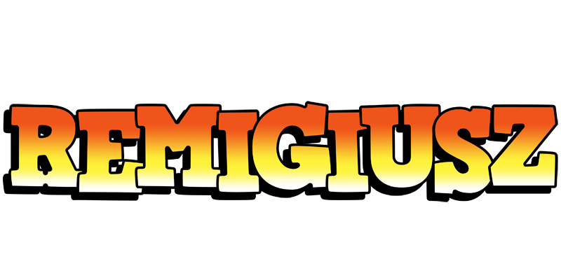 Remigiusz sunset logo