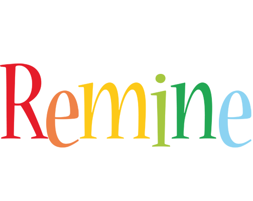 Remine birthday logo