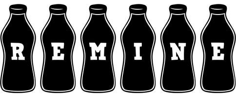 Remine bottle logo