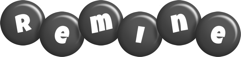 Remine candy-black logo