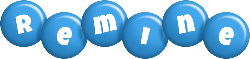 Remine candy-blue logo