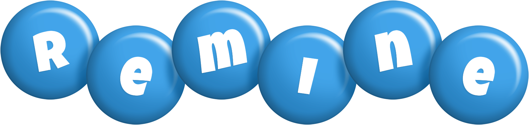 Remine candy-blue logo