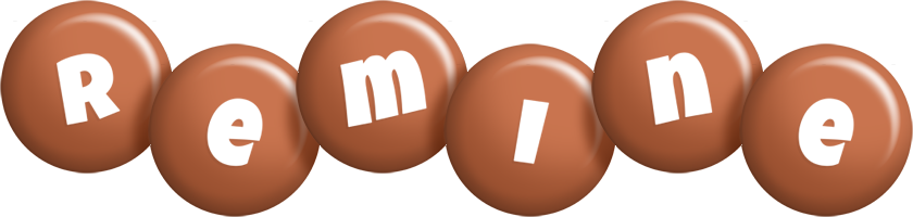 Remine candy-brown logo