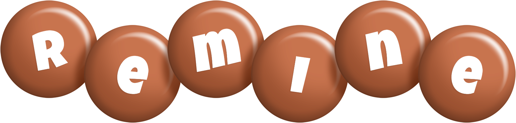 Remine candy-brown logo