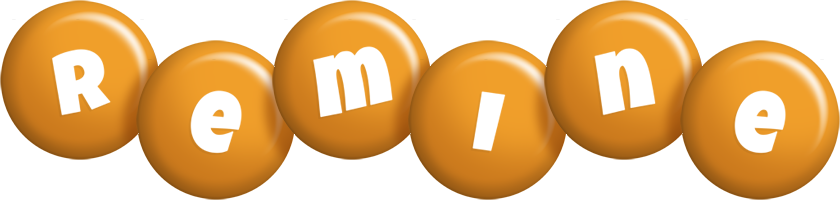 Remine candy-orange logo