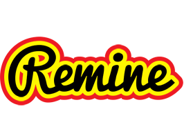 Remine flaming logo