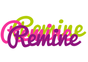 Remine flowers logo
