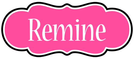 Remine invitation logo
