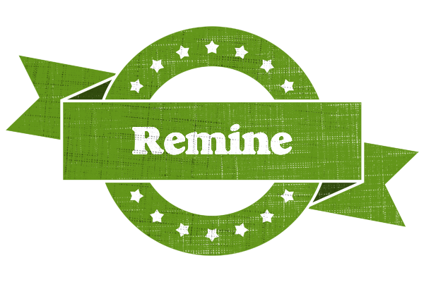 Remine natural logo